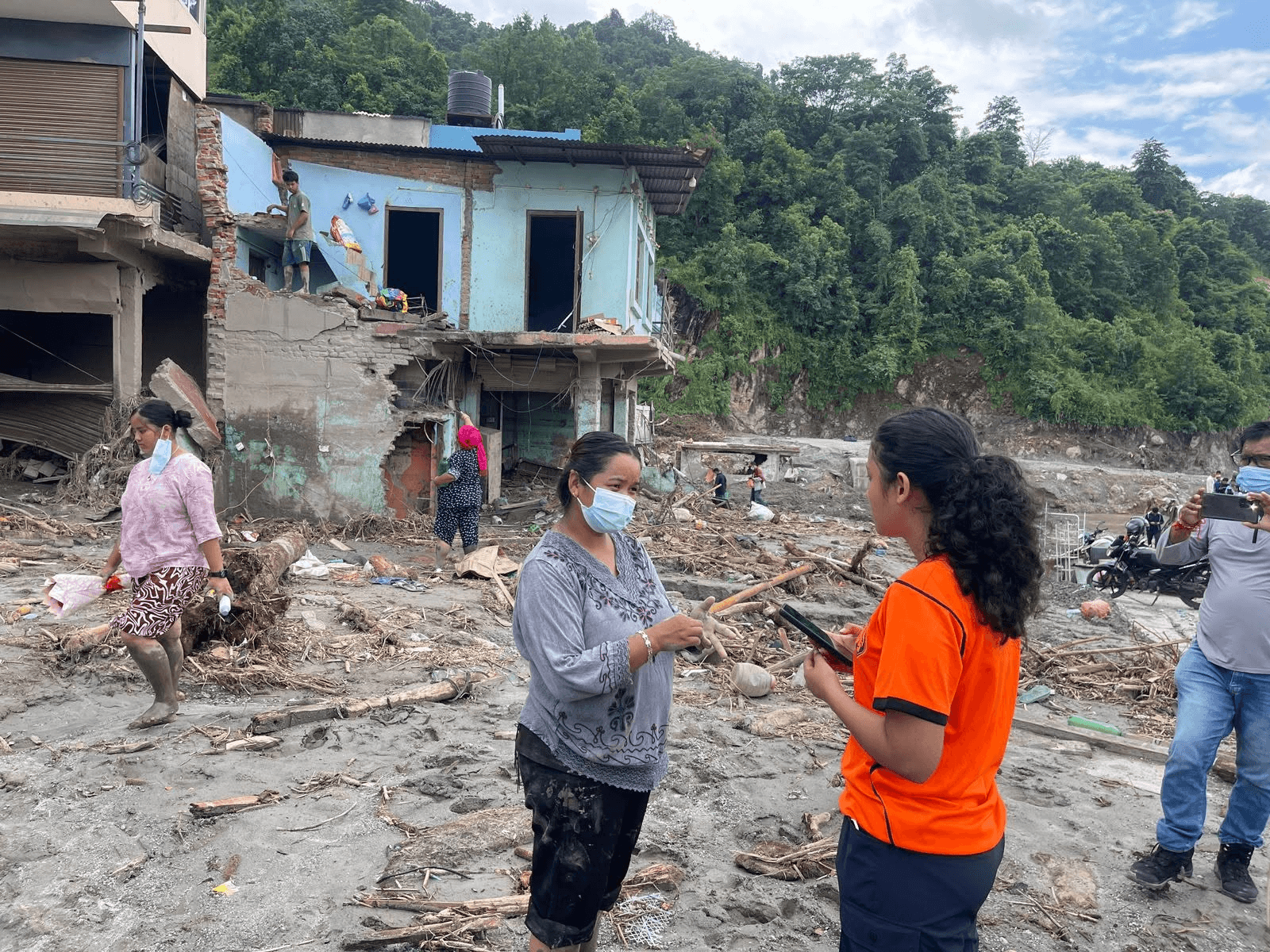 HELP Visits Flood-Affected Communities in Rasuwa and Nuwakot