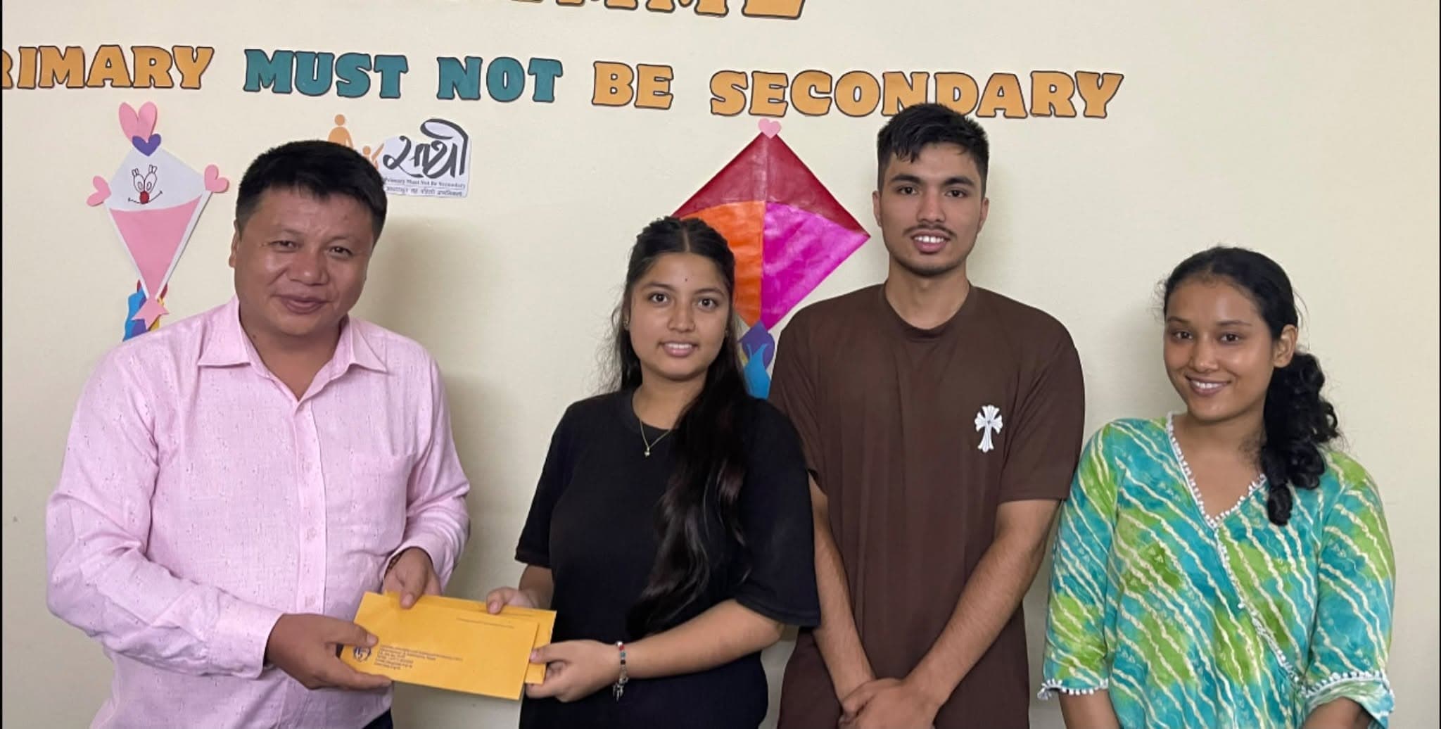 HELP Awards Its First Undergraduate Scholarship to Sabina Dhital
